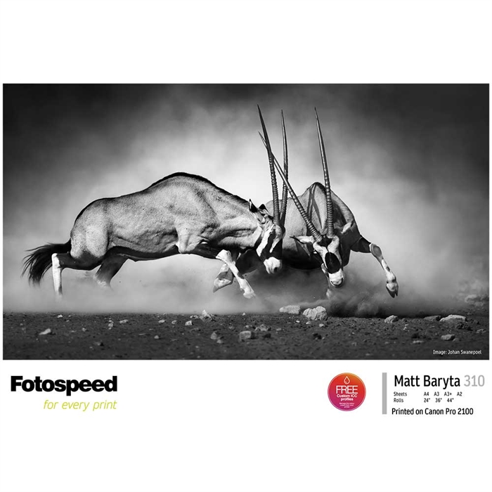 Fotospeed Matt Baryta 310 g/m² - 44" x 15 metri